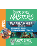 Events The Deck Box Masters Grand Tournament April 27th-28th