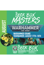 Events The Deck Box Masters Grand Tournament August 17-18th