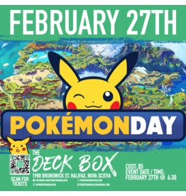 Events (Tuesday February 27th @ 6:30) Pokemon Day!