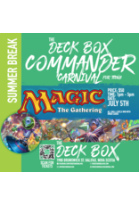 Events Summer Break Teen Commander Carnival  (Tuesday July 5th 1pm - 5pm) Week 1 Bootcamp