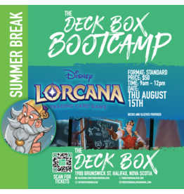 Events Summer Break Lorcana TCG Day  (Thursday August 15th -  9am - 12 pm) Week 7 Bootcamp