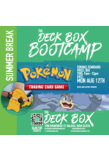 Events Summer Break Pokemon TCG Day  (Monday August 12th -  9am - 12pm) Week 7 Bootcamp