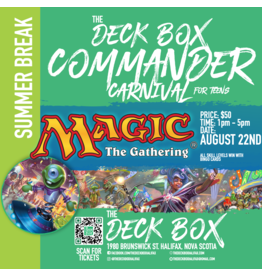 Events Summer Break Teen Commander Carnival (Thursday August 22th 1pm - 5pm) Week 8 Bootcamp