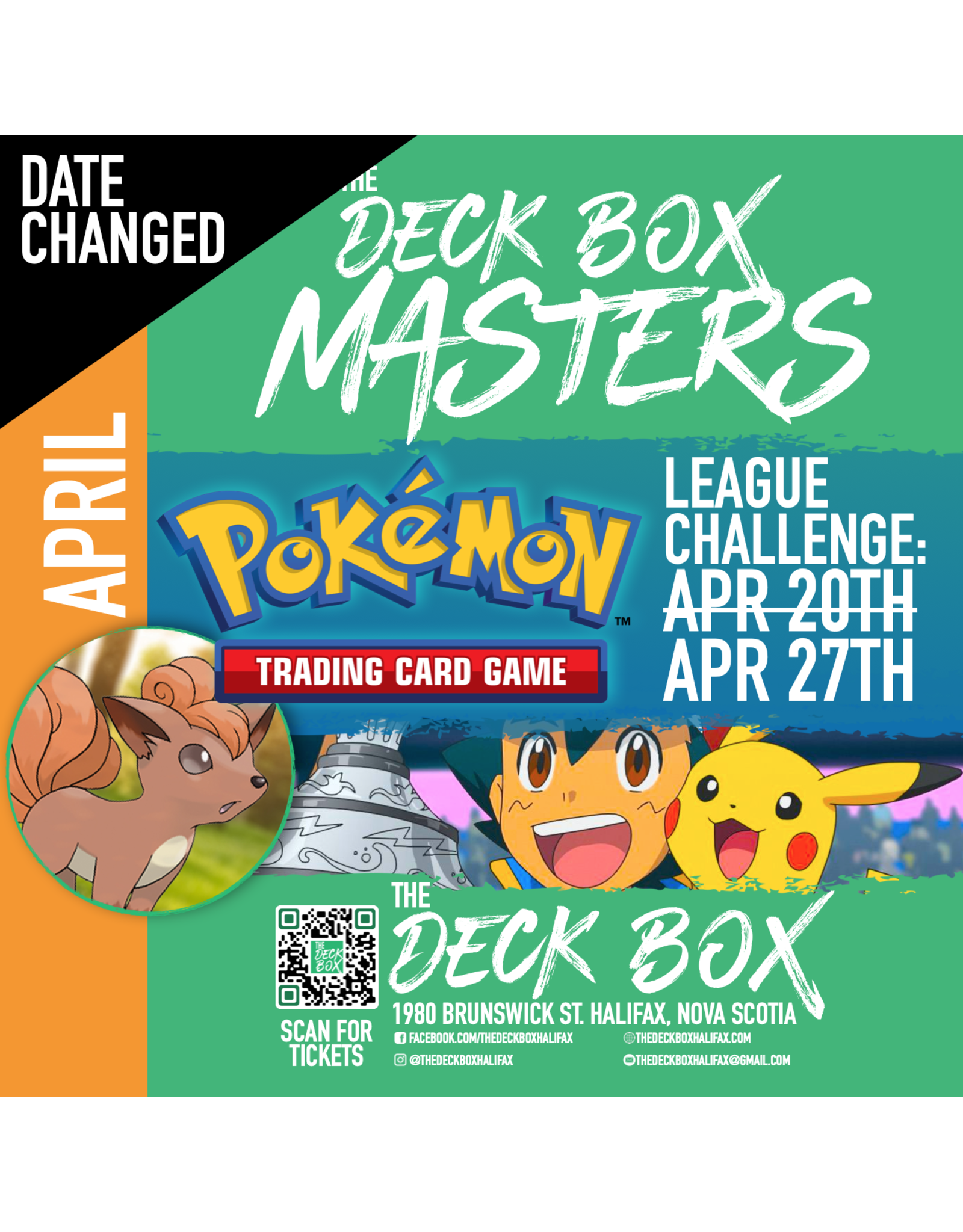 Events Pokemon Masters League Challenge (April 27th @ 1:00pm)