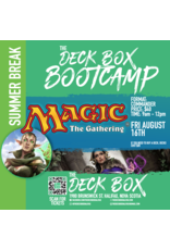 Events Summer Break MTG  TCG Day  (Friday August 16th -  9am - 1pm) Week 7 Bootcamp