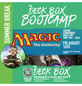 Events Summer Break MTG  TCG Day  (Friday August 16th -  9am - 1pm) Week 7 Bootcamp