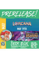 Events (Sunday May 19th @ 1:00) Lorcana Prerelease - Ursula's Return