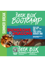 Events Summer Break Teens D&D Week  (July 29th - August 2nd  -  9am - 12pm) Week 5 Bootcamp