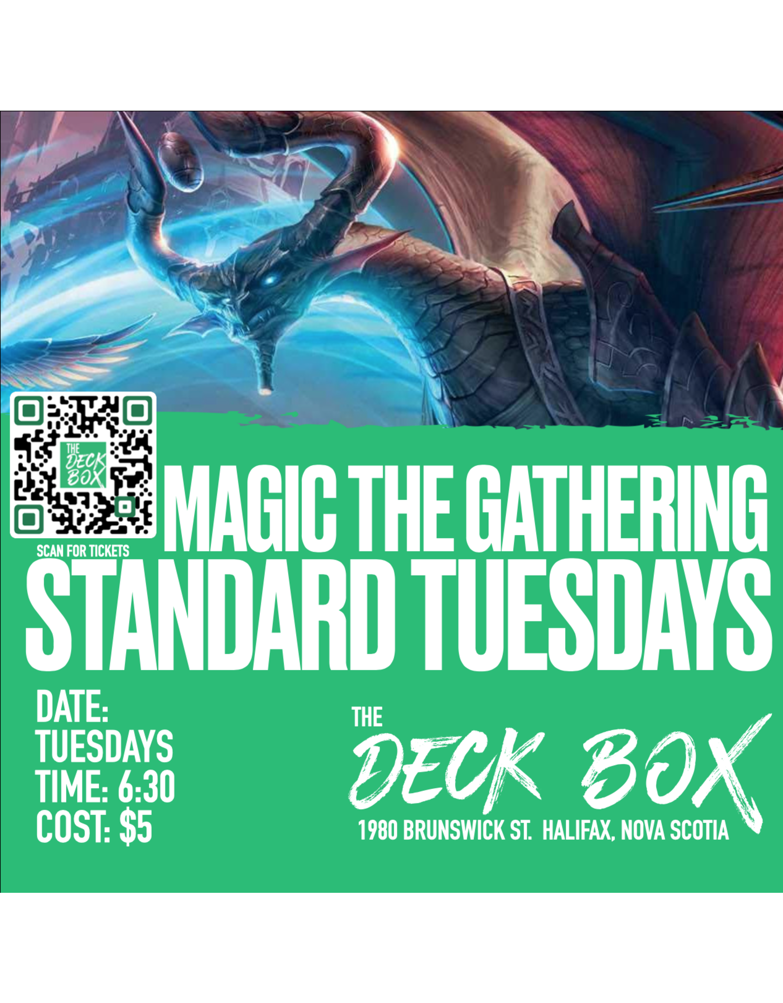 Events Tuesday Night Magic: Standard Halifax