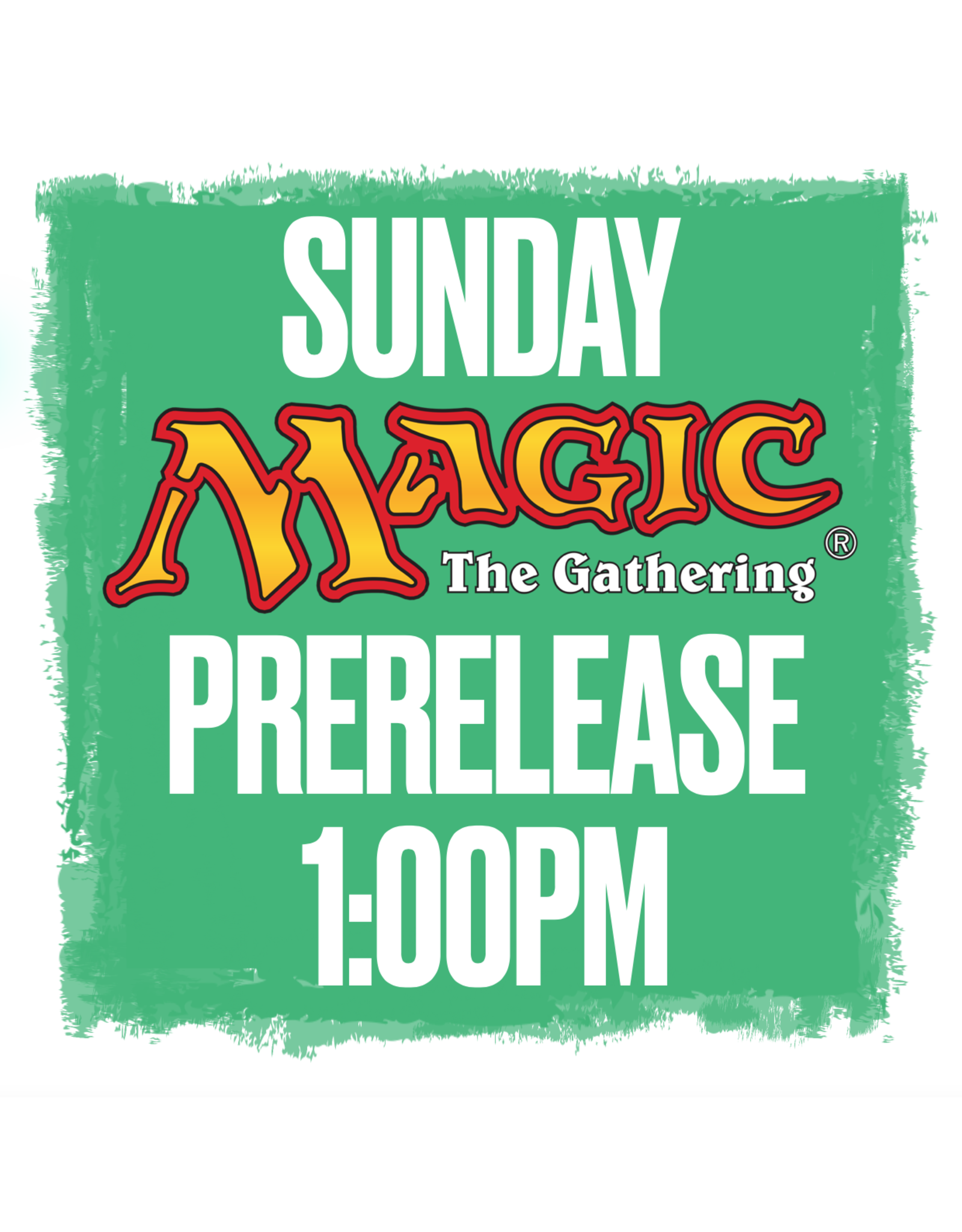 Events Sunday @ 1:00pm  - Magic the Gathering Prerelease! Edge of Eternities (July 27th)