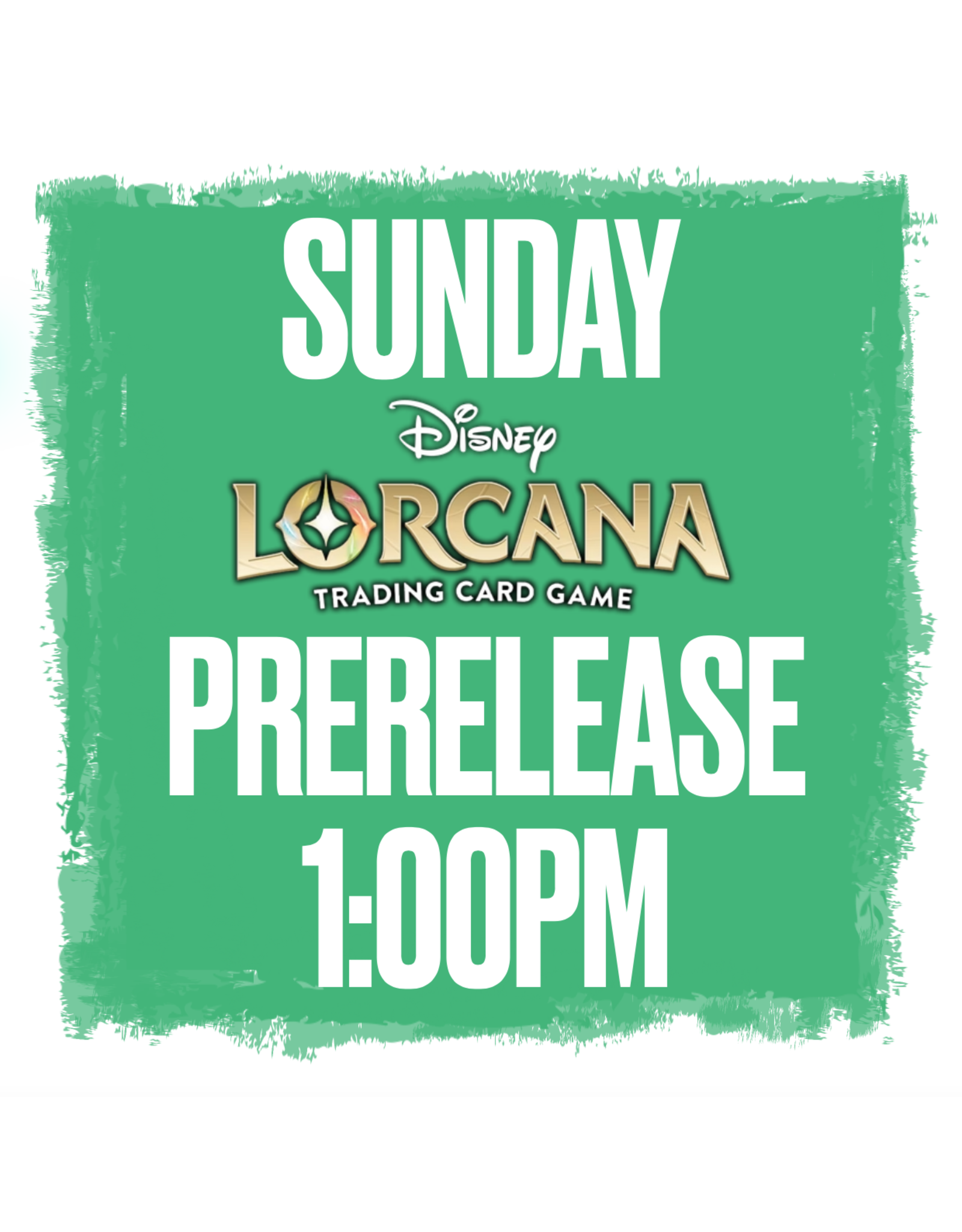 Events Lorcana Prerelease - Pack Rush! (Sunday @ 1:00)