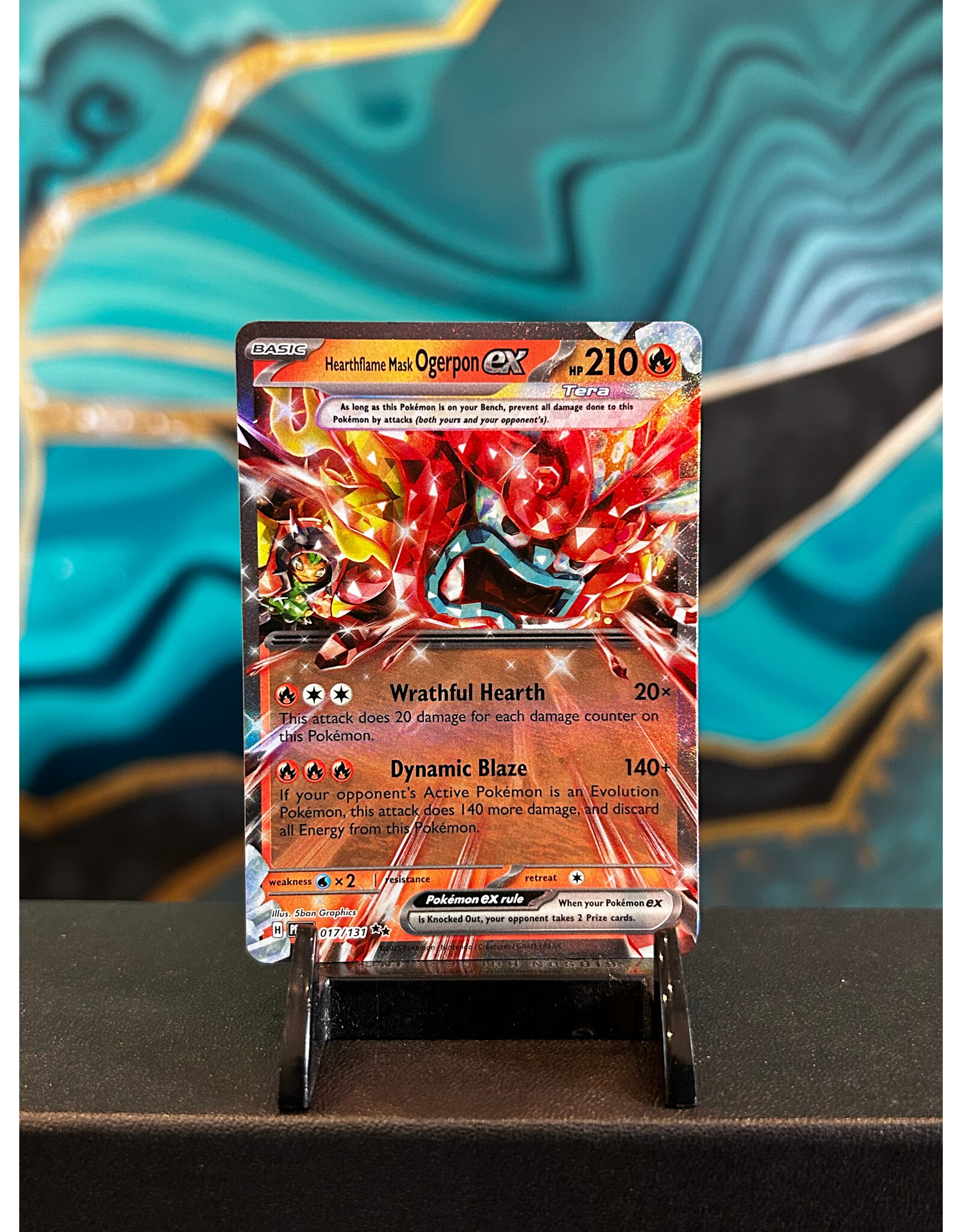 Hearthflame Mask Ogerpon Ex  017/131