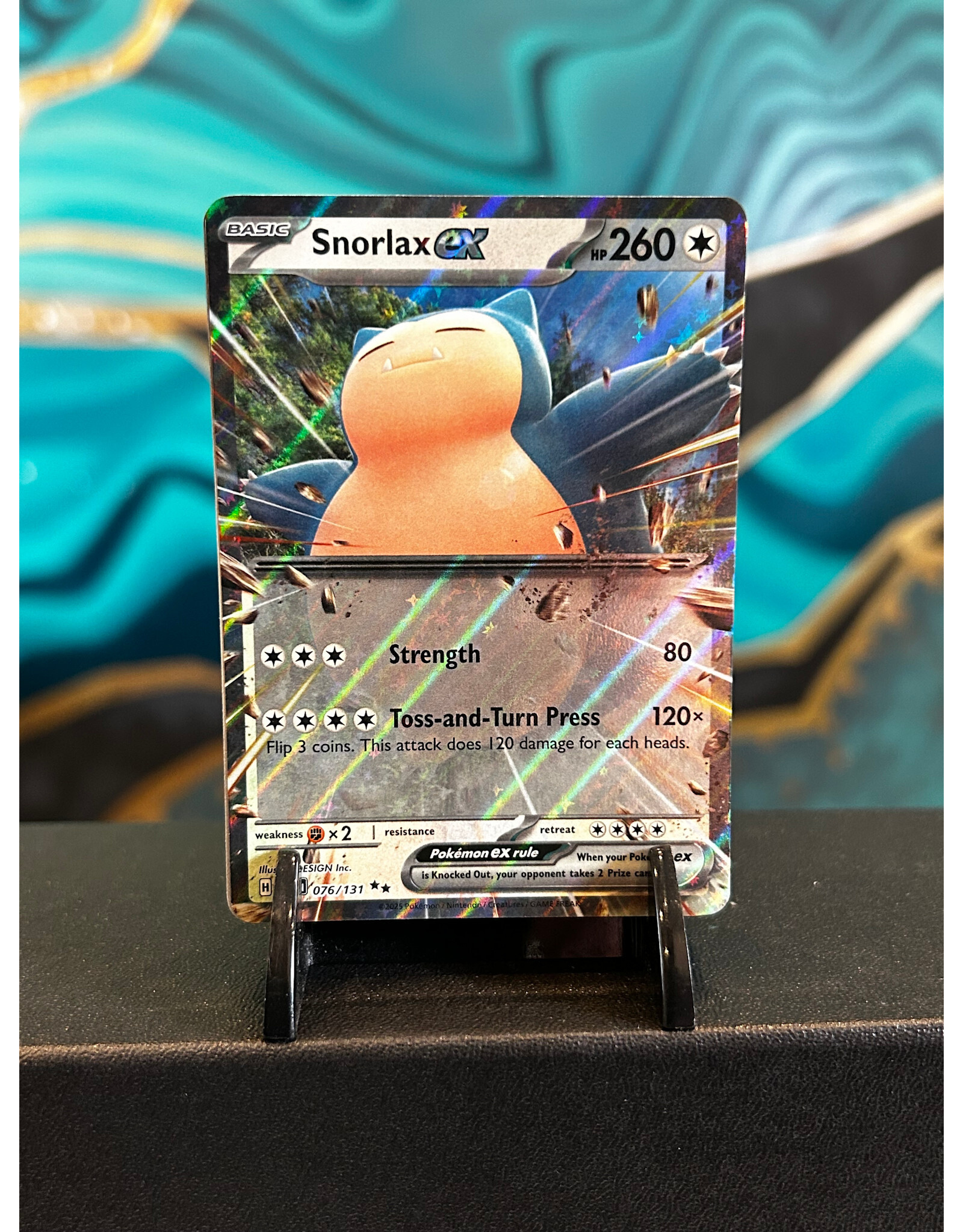 Snorlax Ex  076/131