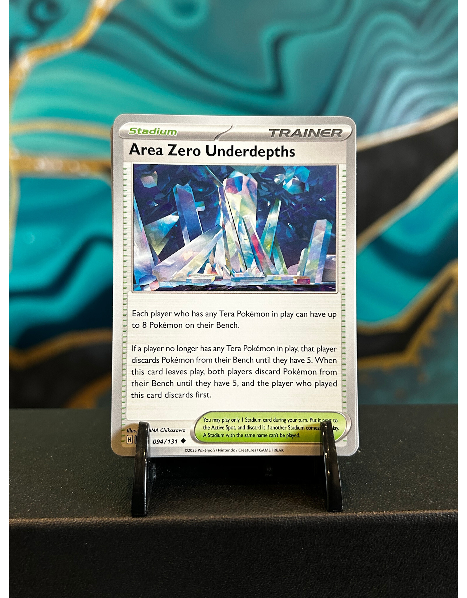 Area Zero Underdepths  094/131