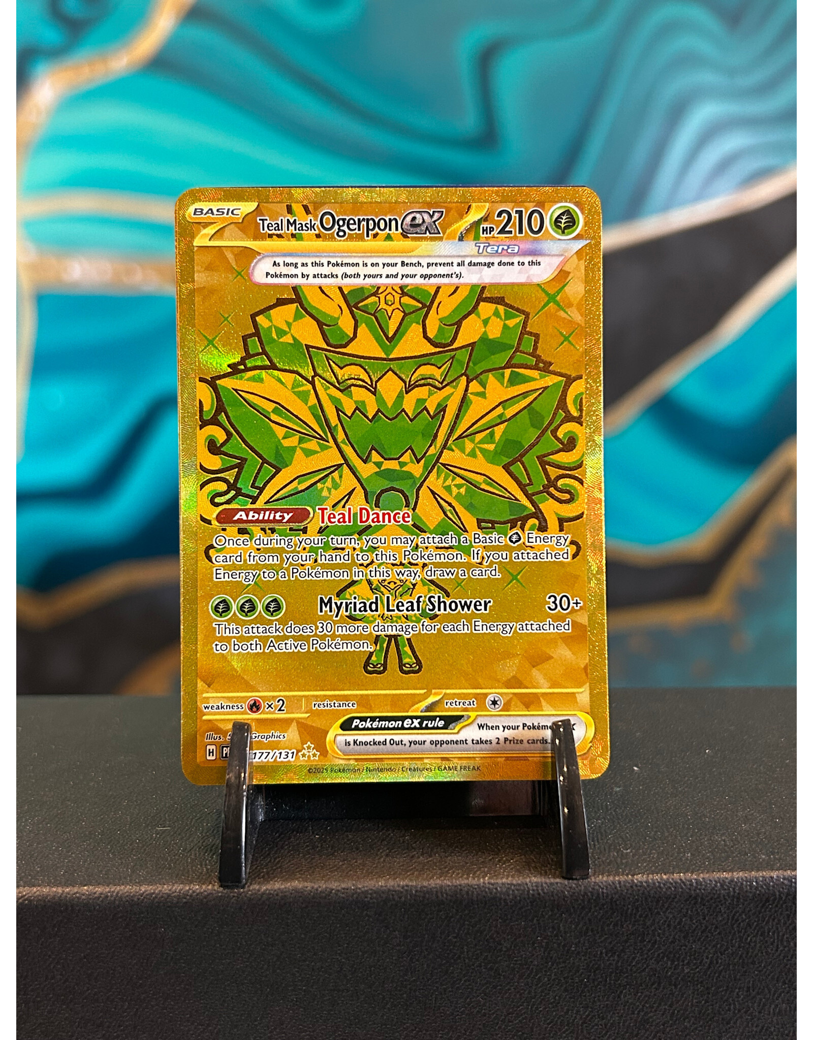 Teal Mask Ogerpon Ex  177/131