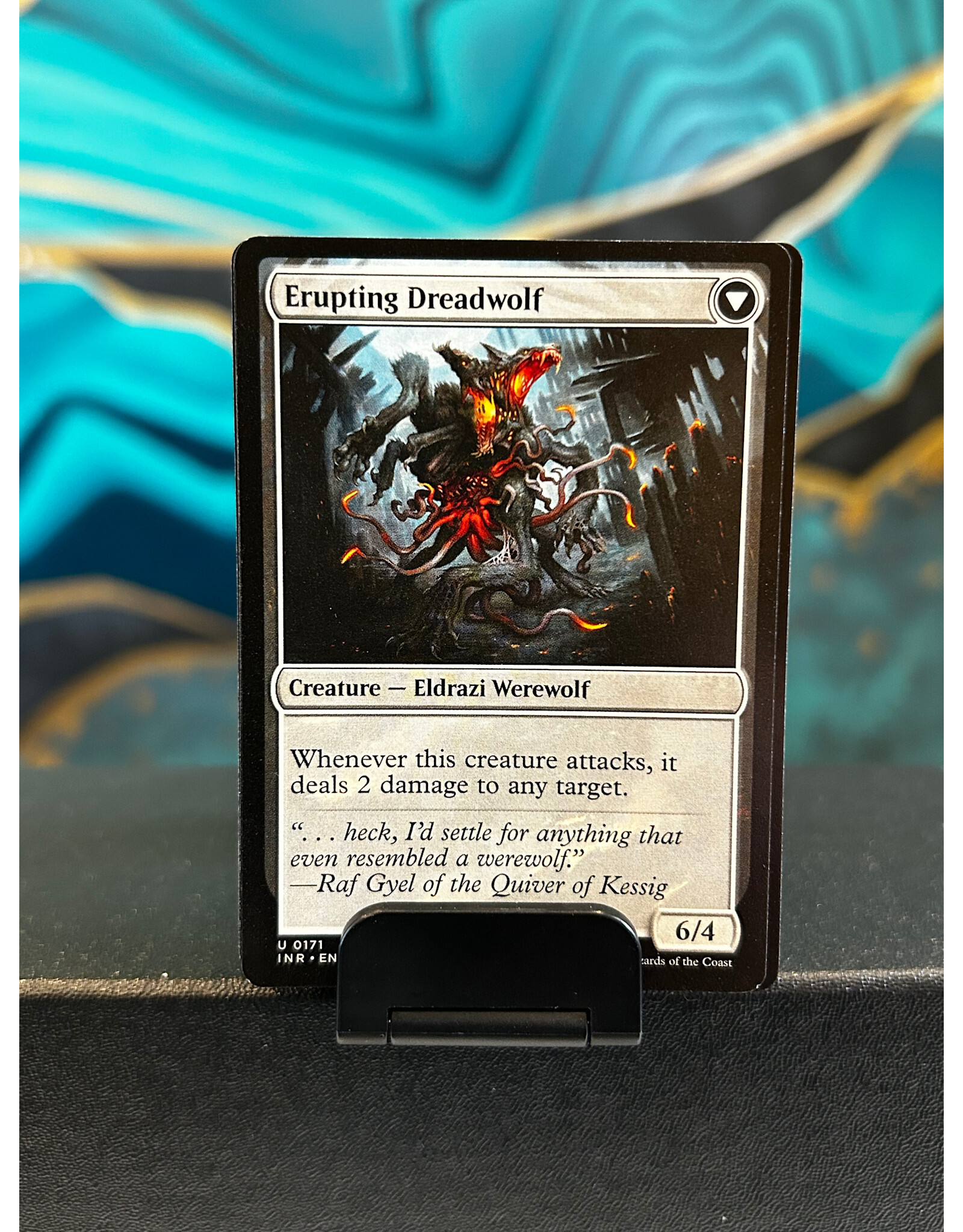 Smoldering Werewolf // Erupting Dreadwolf  (INR)