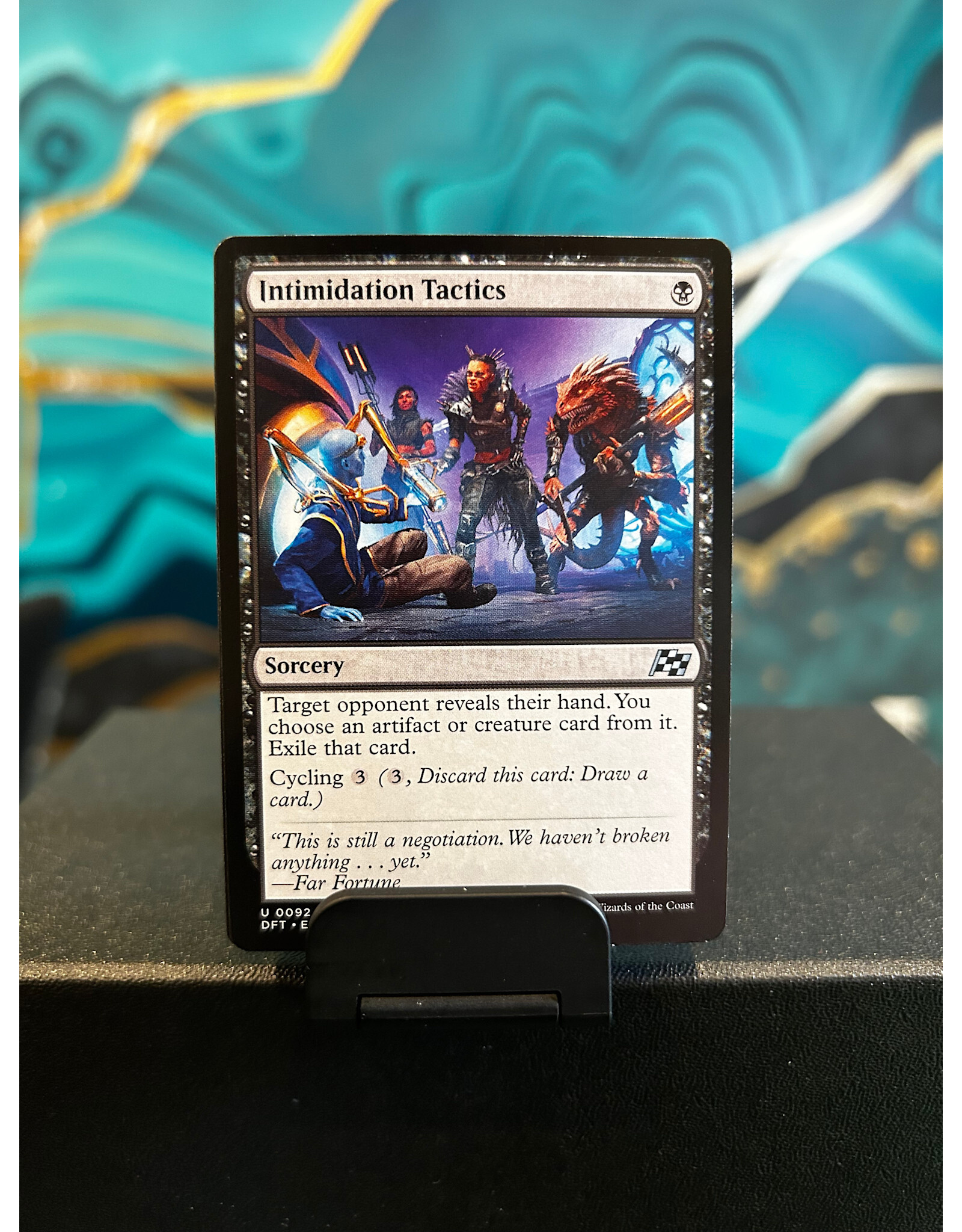 Intimidation Tactics  (DFT)