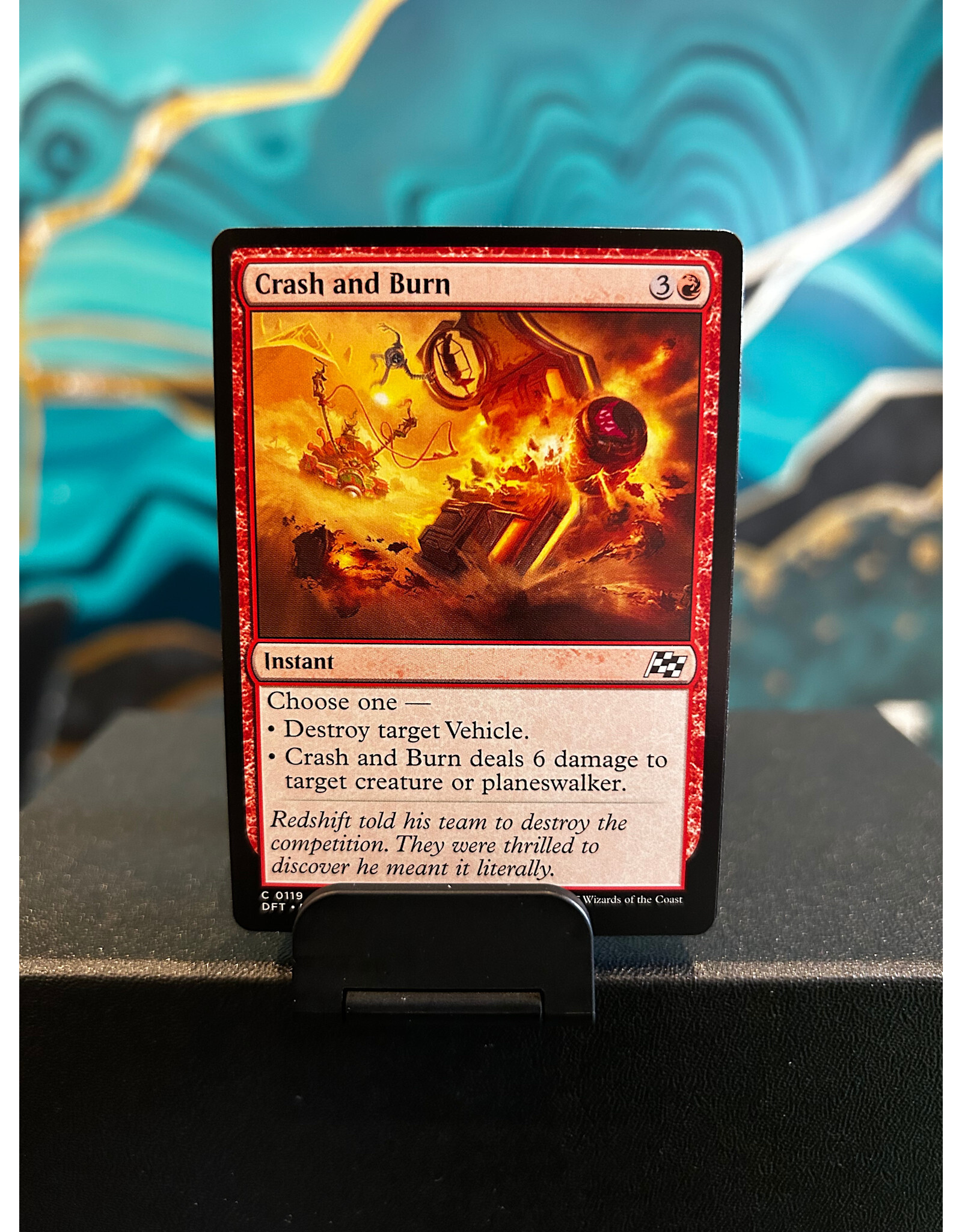 Crash and Burn  (DFT)