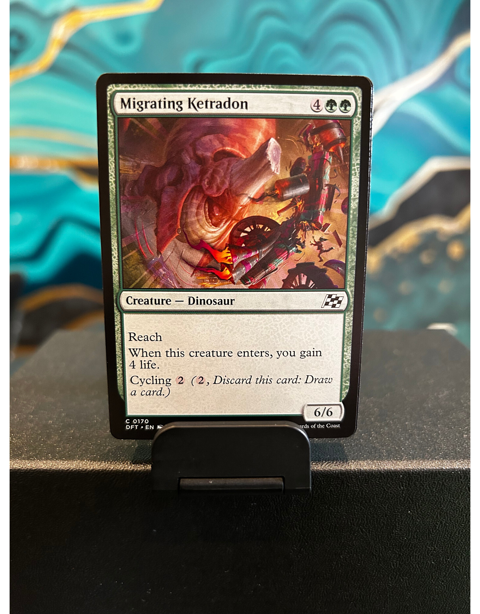 Migrating Ketradon  (DFT)