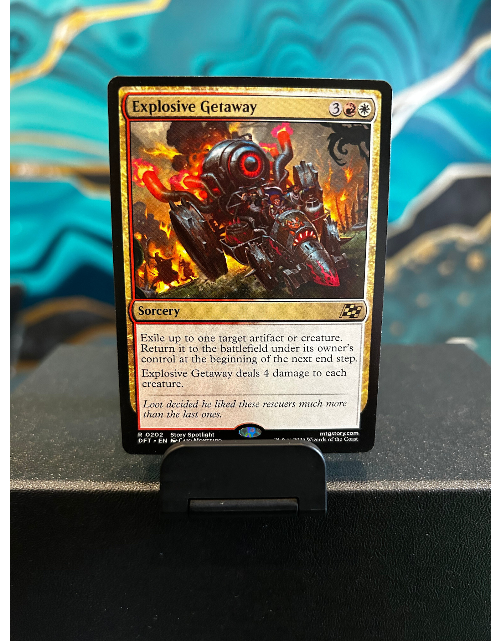 Explosive Getaway  (DFT)