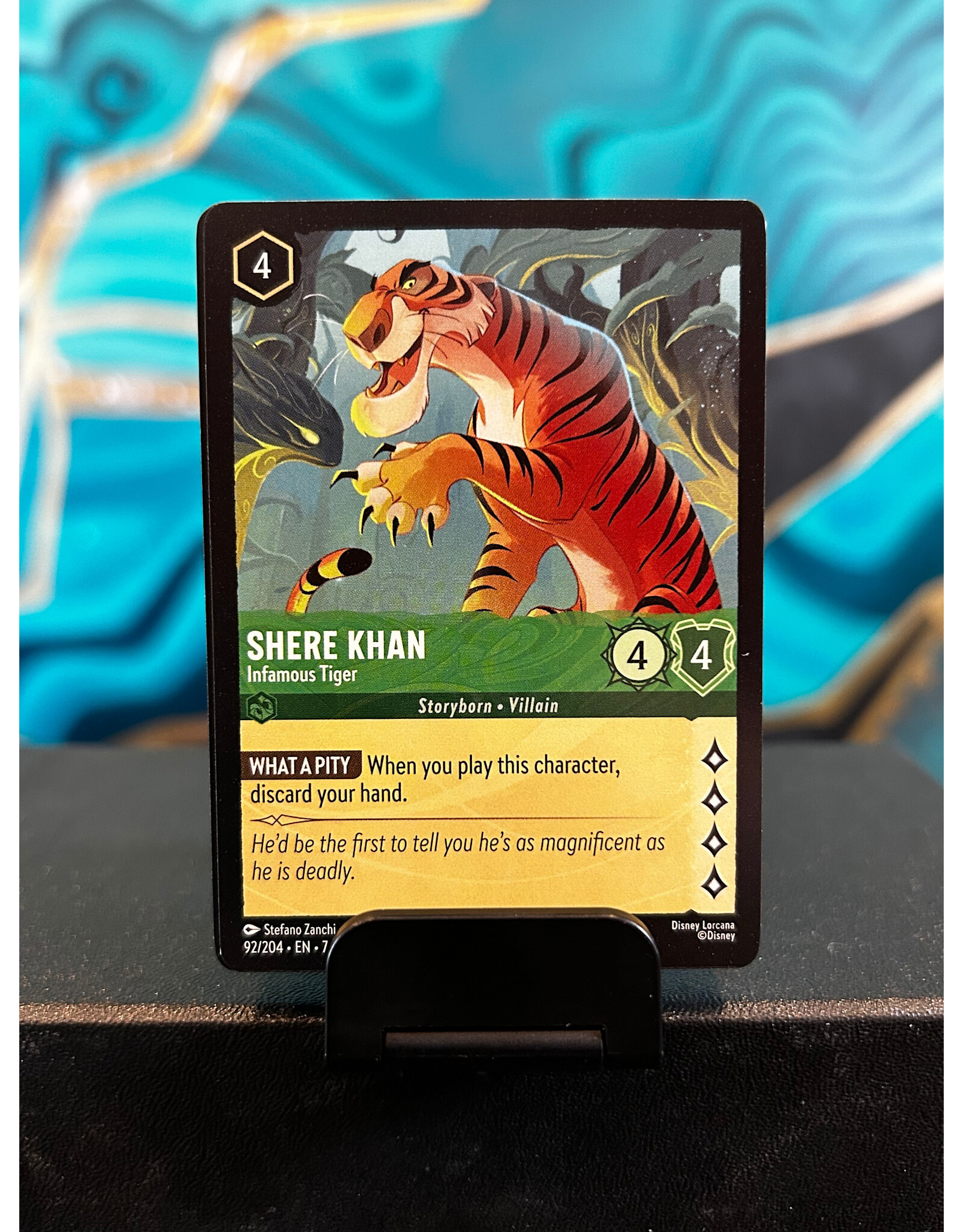 Shere Khan - Infamous Tiger  92 (ARI)