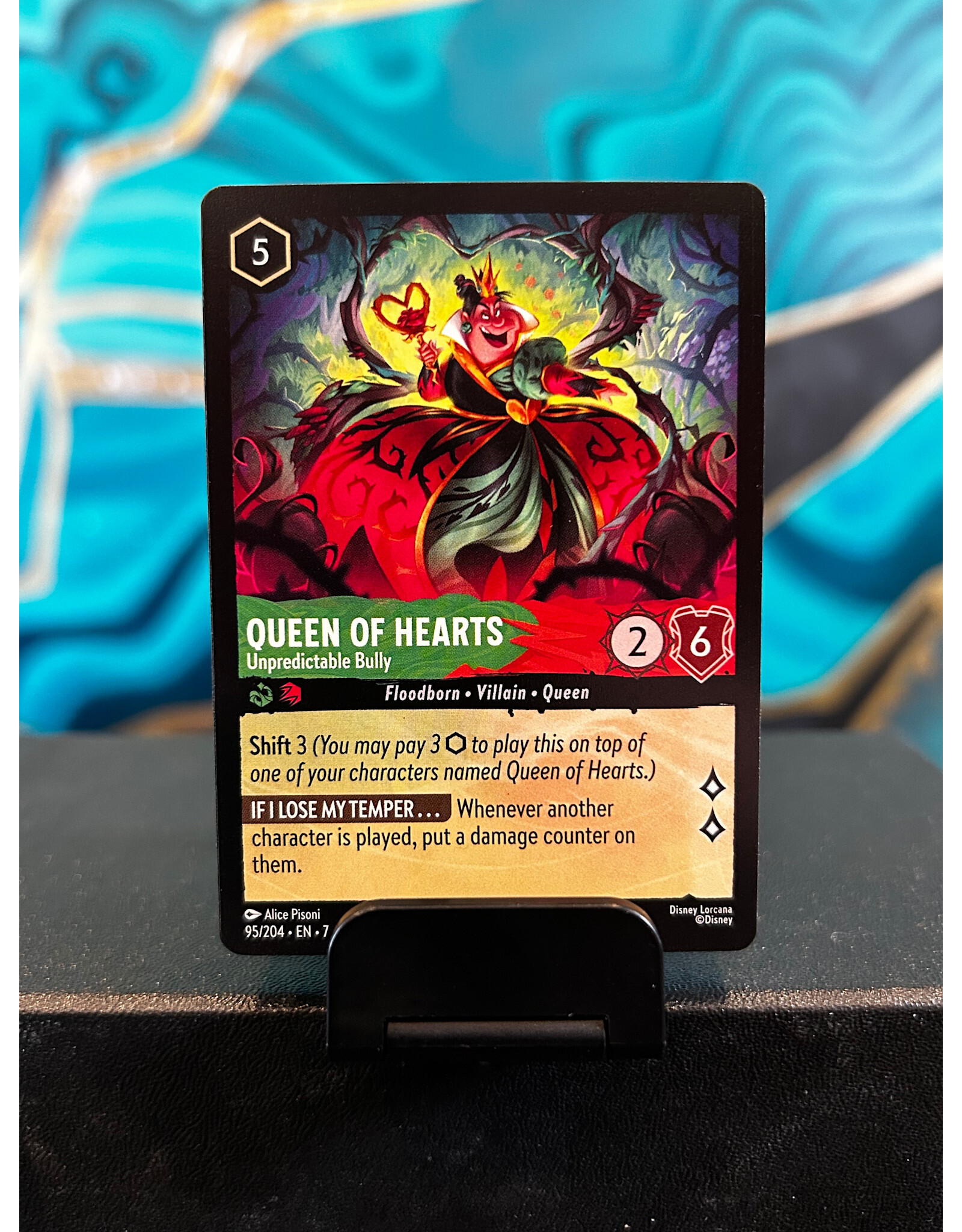 Queen of Hearts - Unpredictable Bully  95 (ARI)