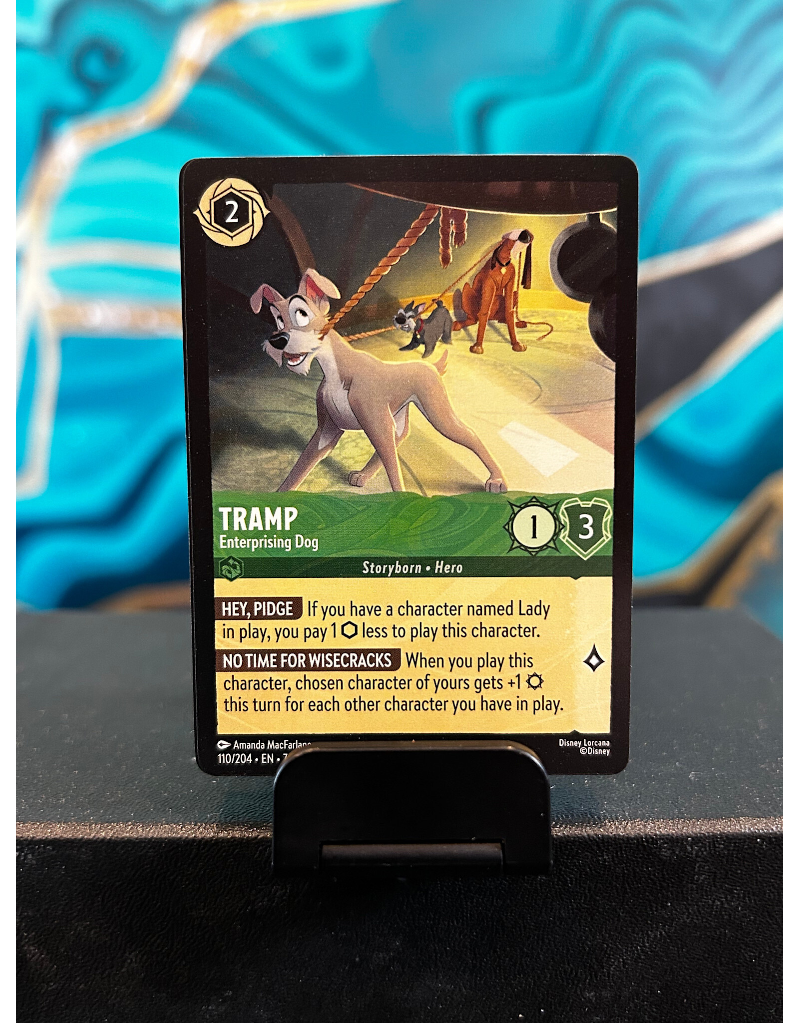 (HOLD)Tramp - Enterprising Dog  110 (ARI)