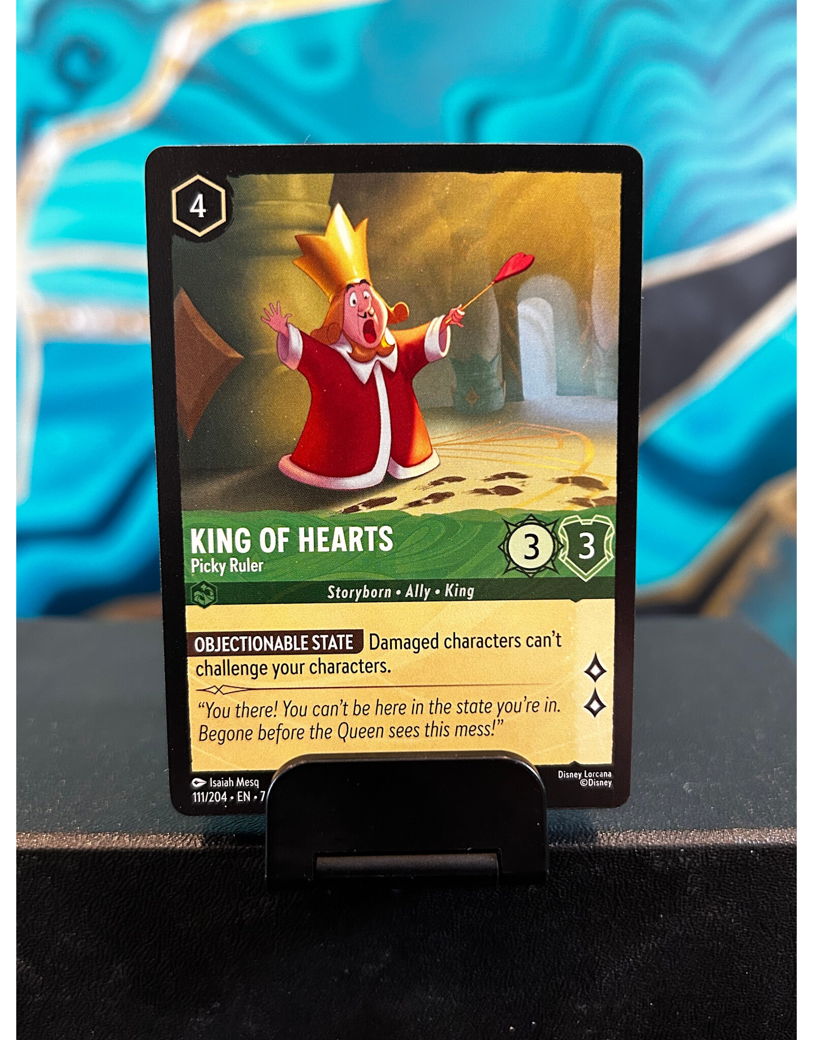 King of Hearts - Picky Ruler  111 (ARI)