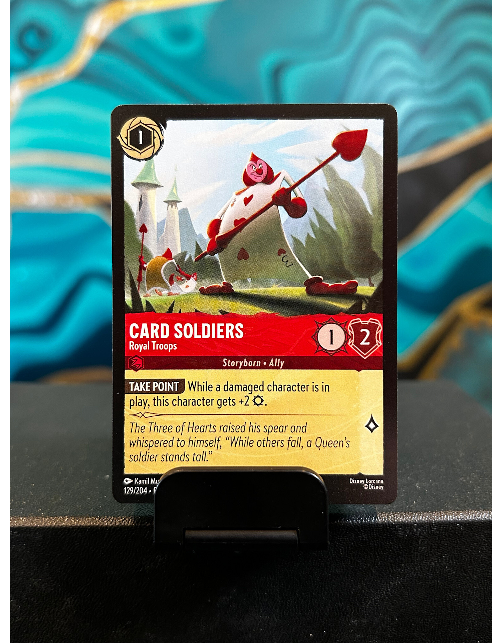 Card Soldiers - Royal Troops  129 (ARI)