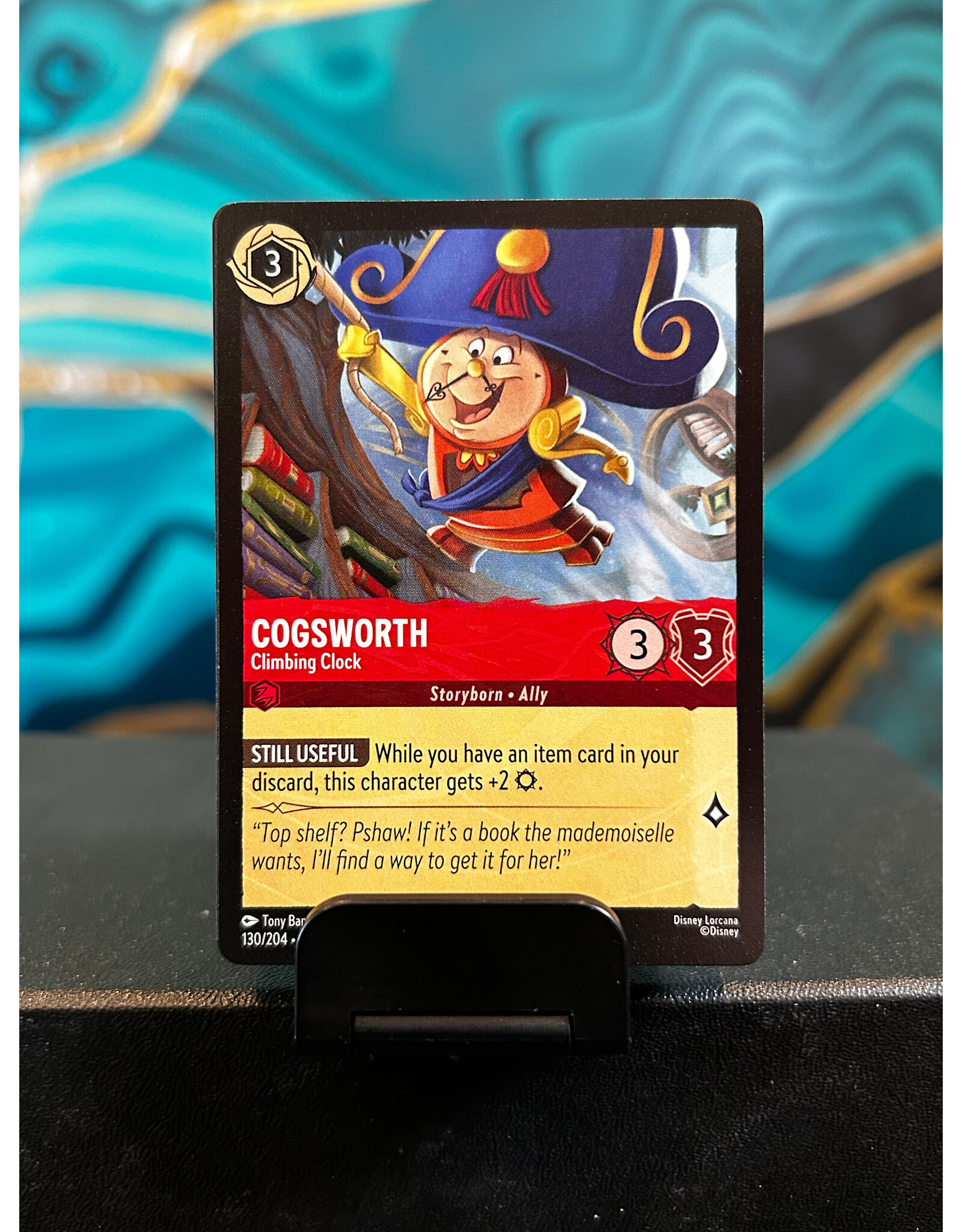 Cogsworth - Climbing Clock  130 (ARI)
