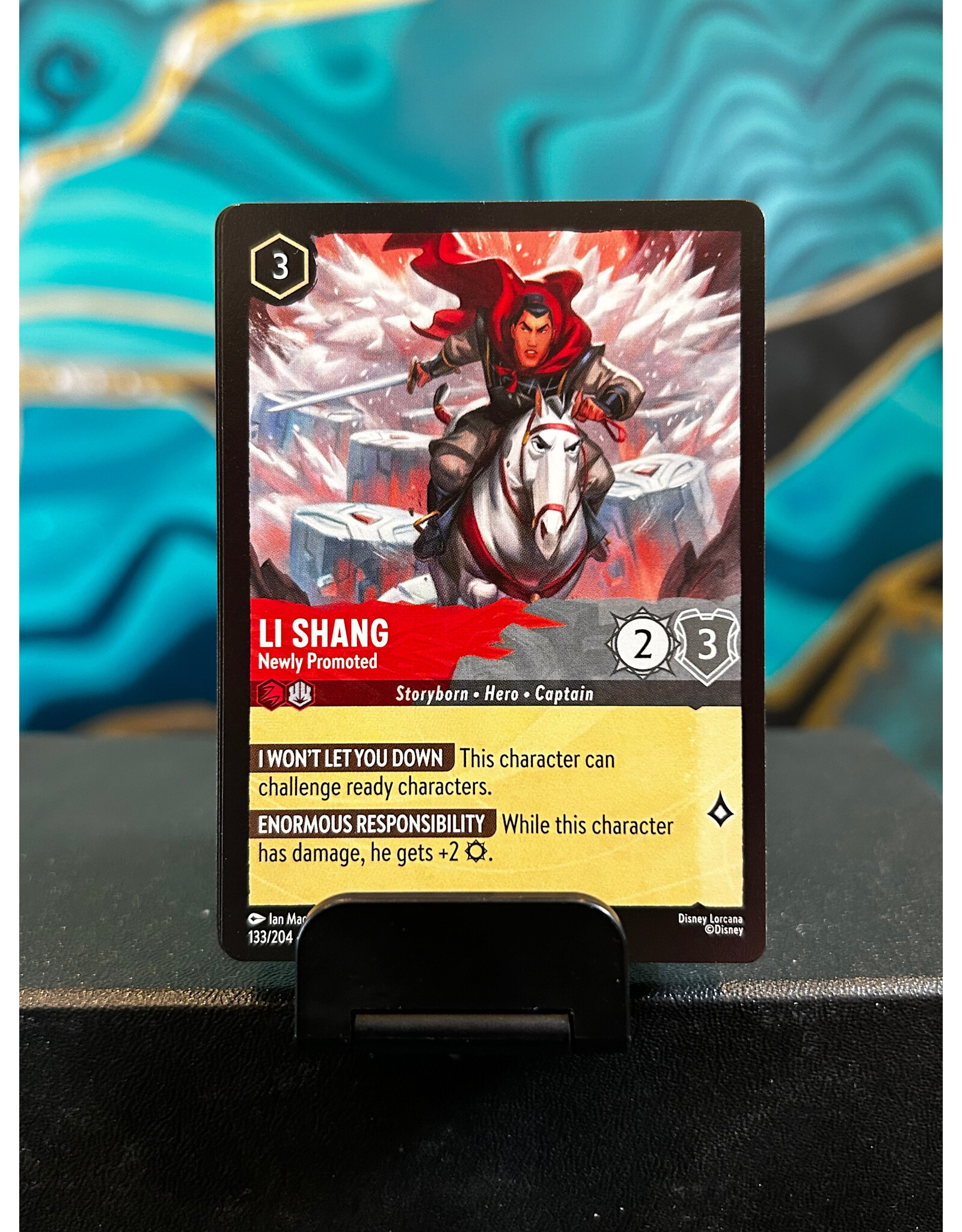 Li Shang - Newly Promoted  133 (ARI)