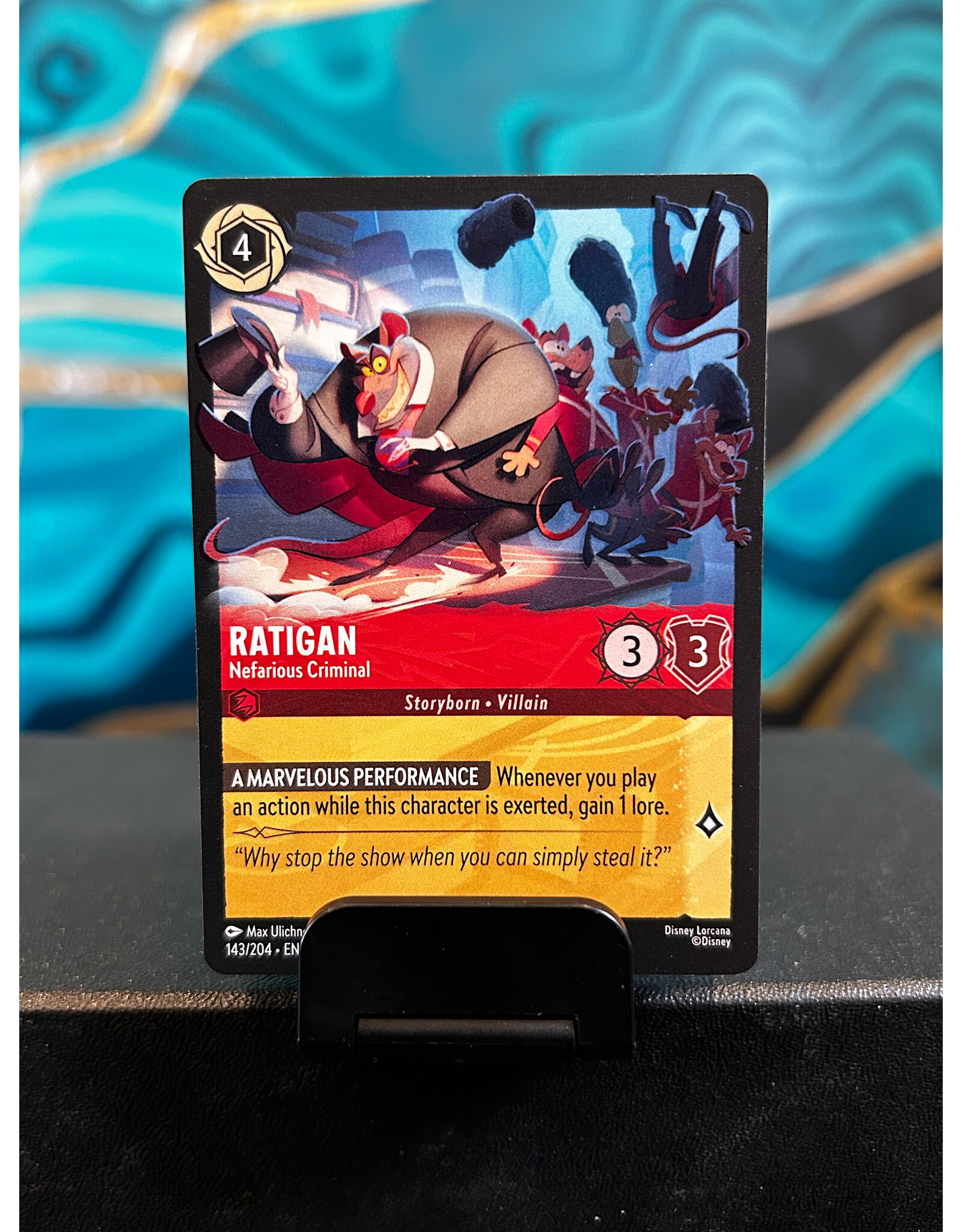 Ratigan - Nefarious Criminal  143 (ARI)