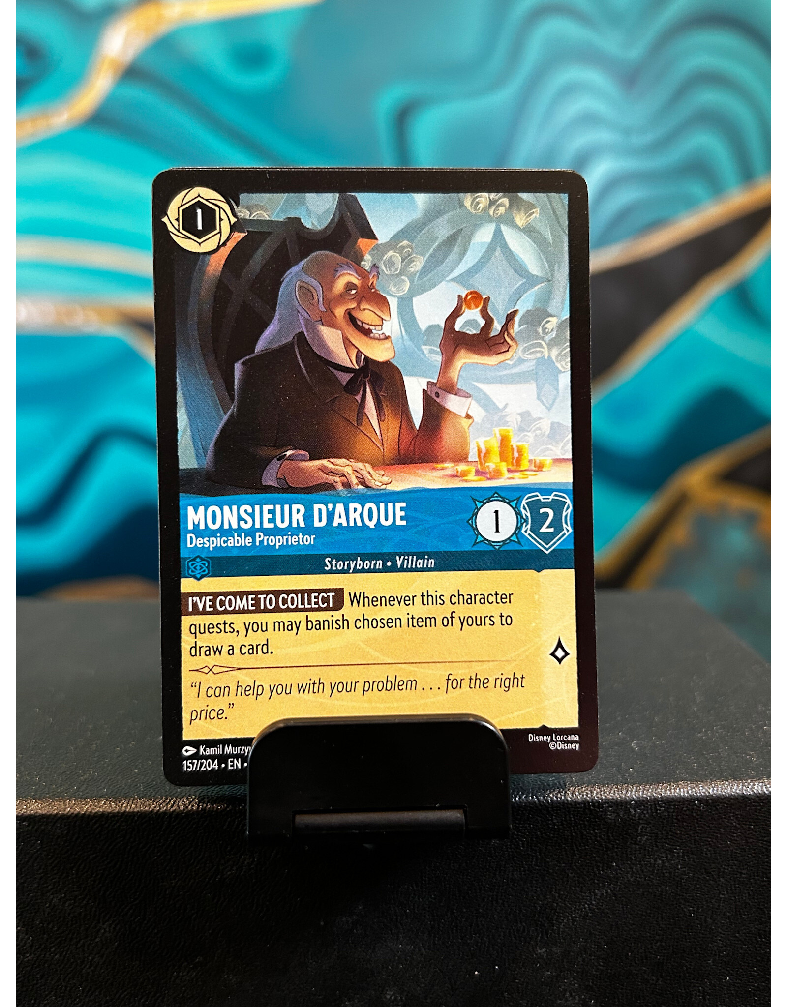 Monsieur D'Arque - Despicable Proprietor  157 (ARI)