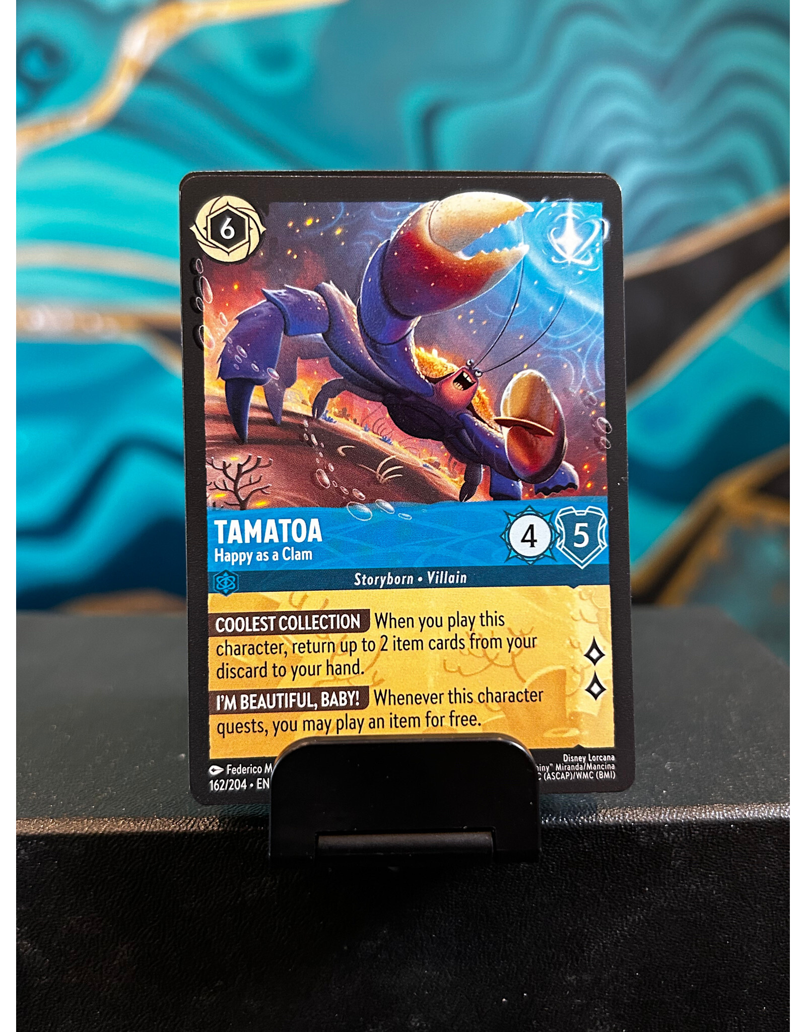 Tamatoa - Happy as a Clam  162 (ARI)