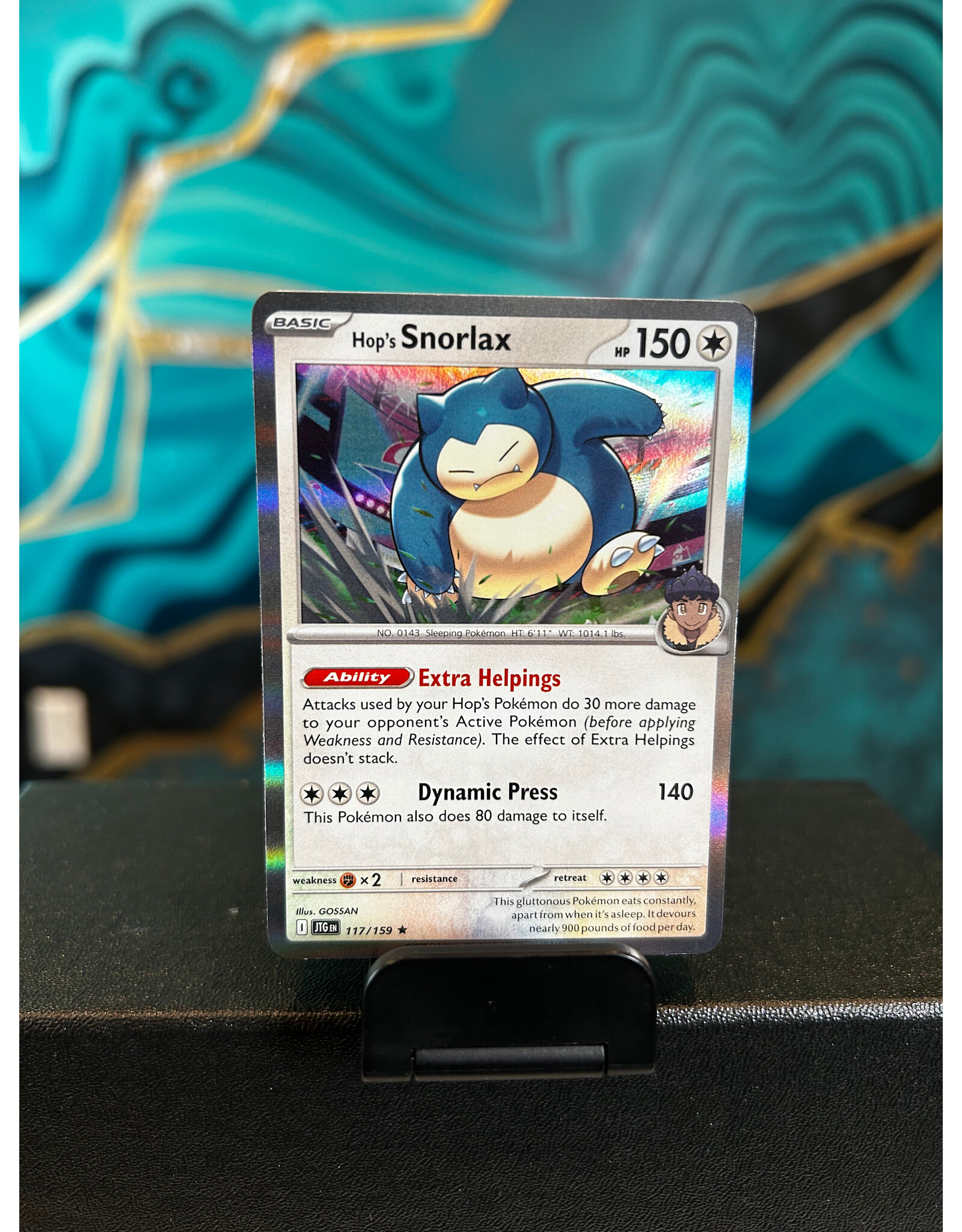 Hop's Snorlax  117/159