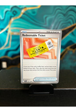 Redeemable Ticket  156/159