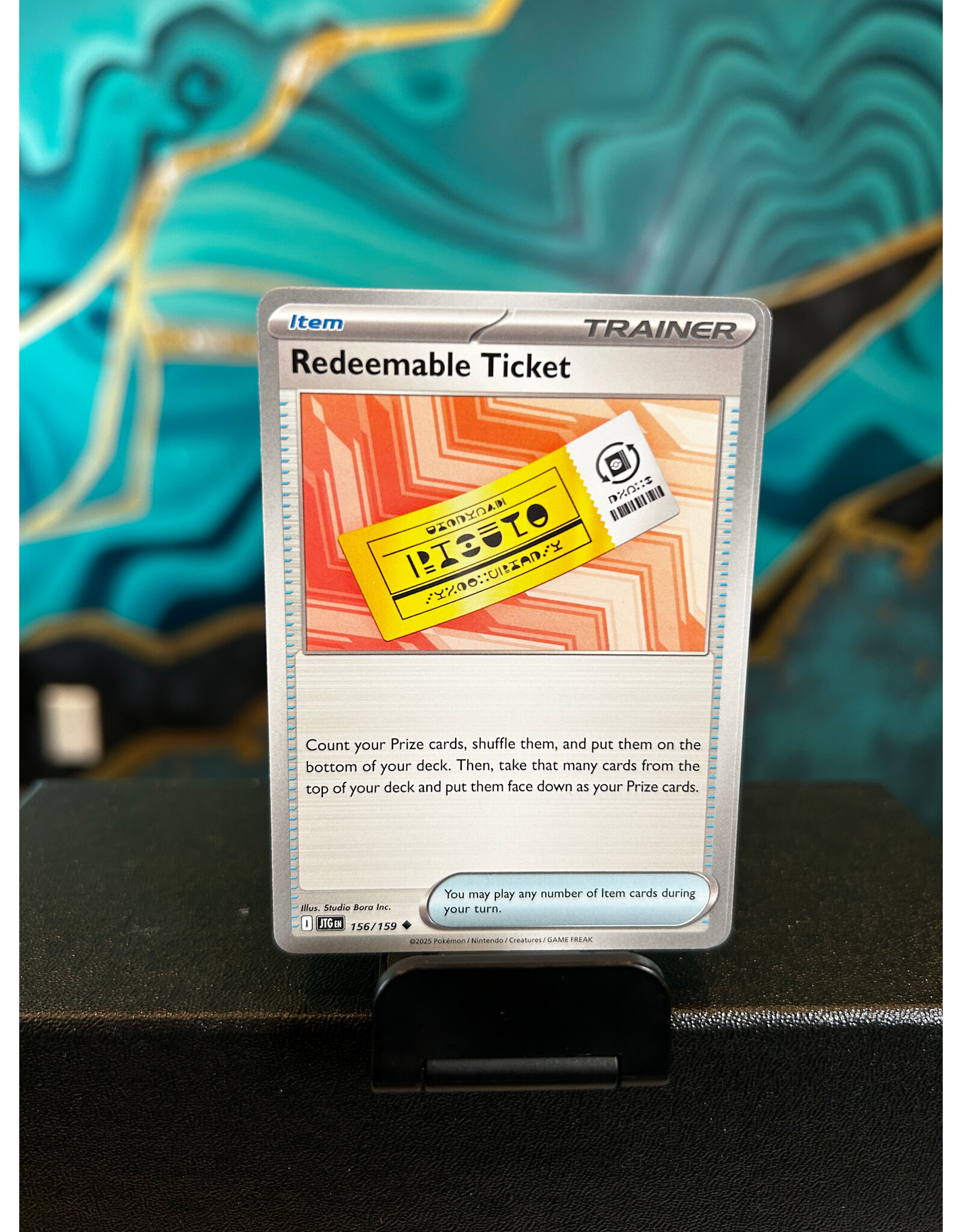 Redeemable Ticket  156/159