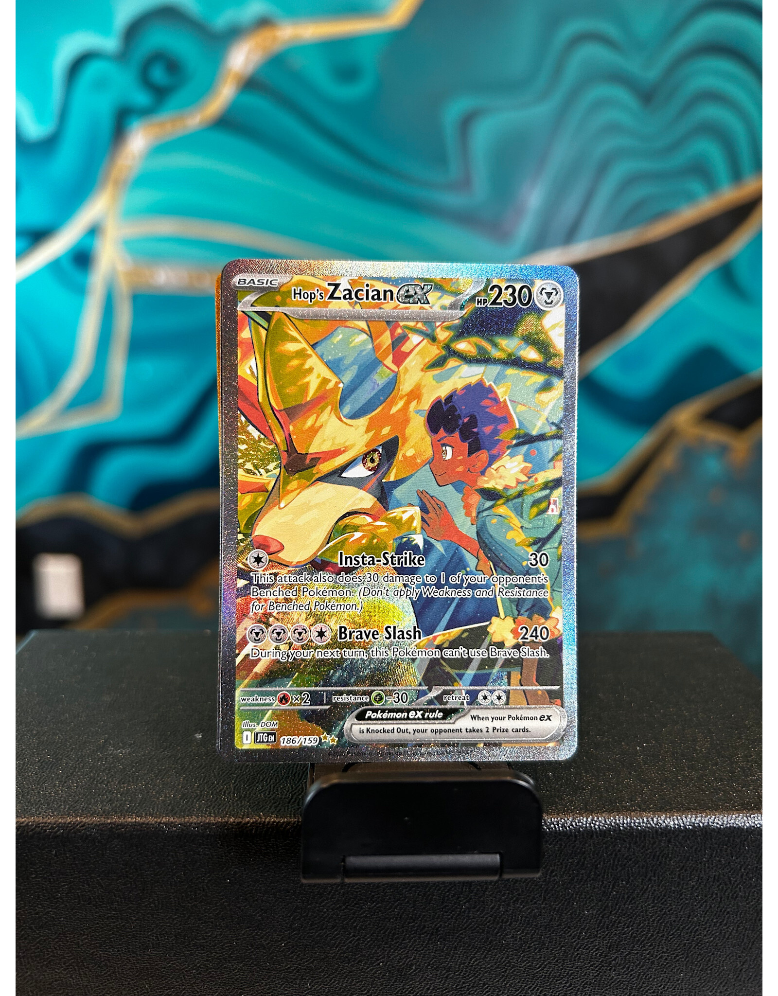 Hop's Zacian Ex  186/159