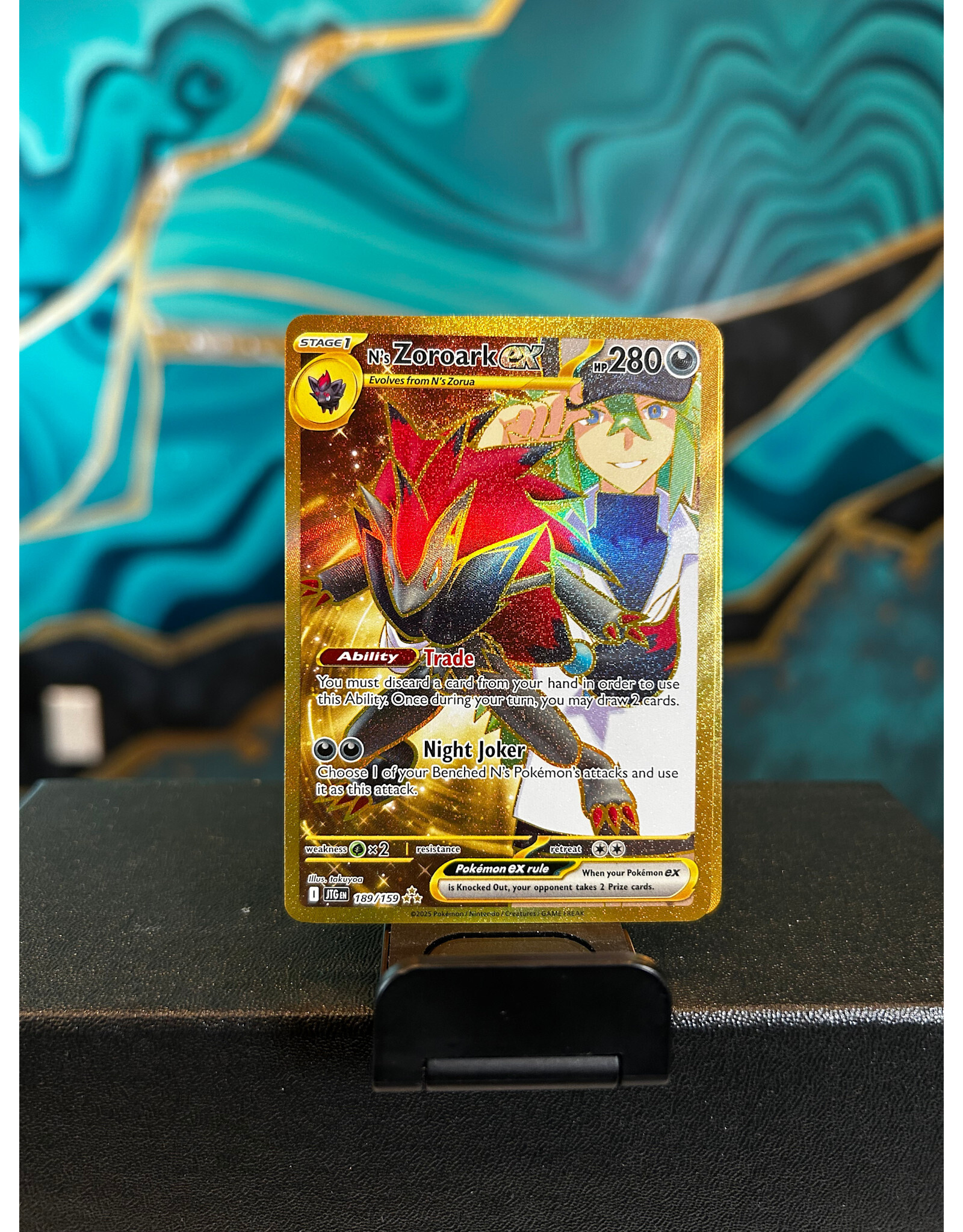 N's Zoroark Ex  189/159