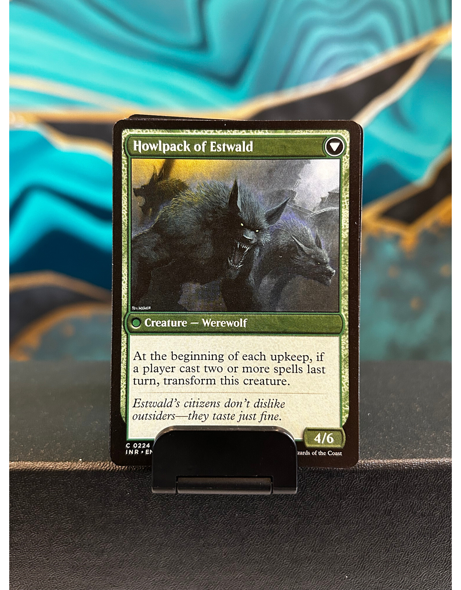 Villagers of Estwald // Howlpack of Estwald  (INR)