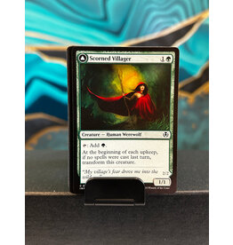 Scorned Villager // Moonscarred Werewolf  (INR)