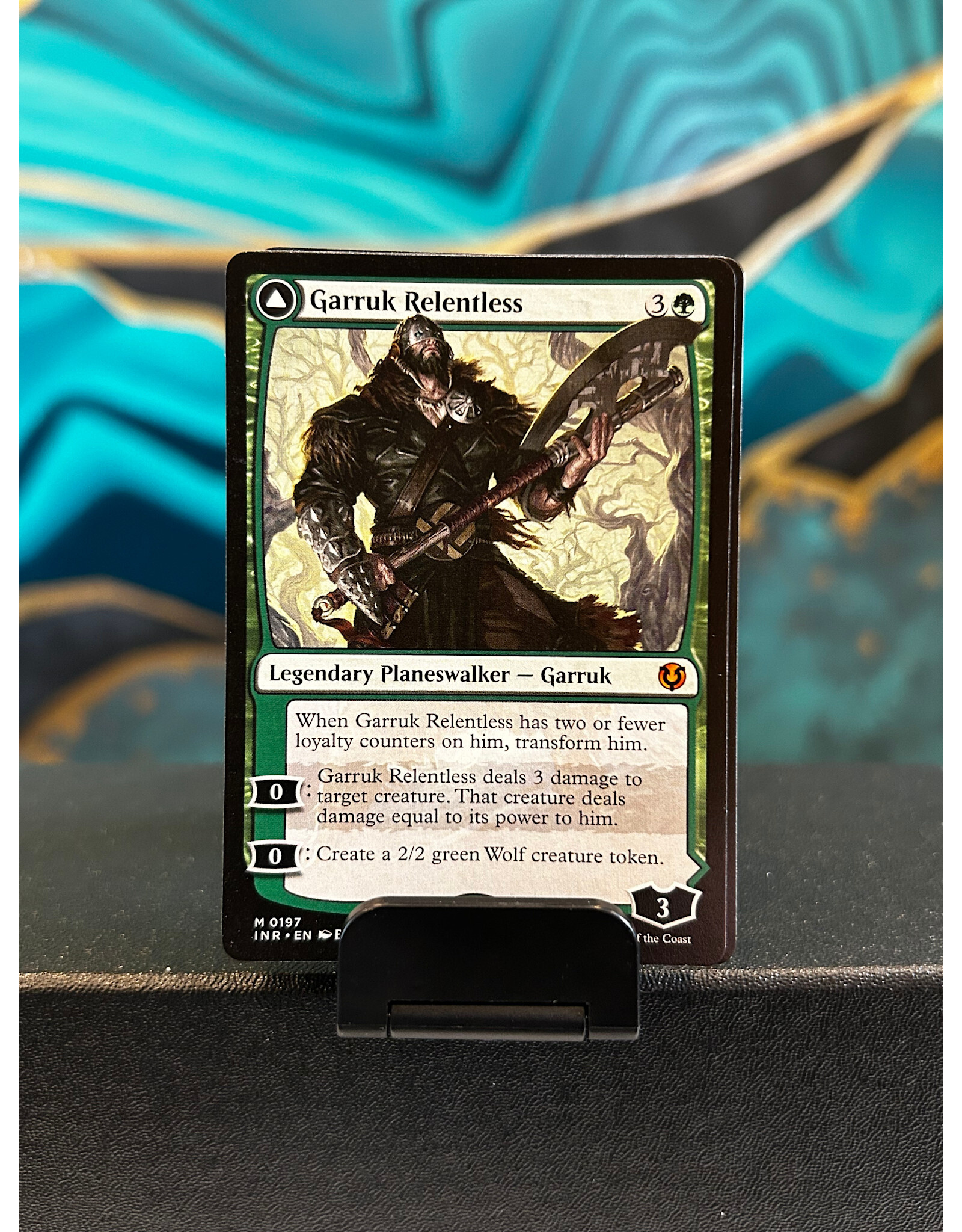 Garruk Relentless // Garruk, the Veil-Cursed  (INR)