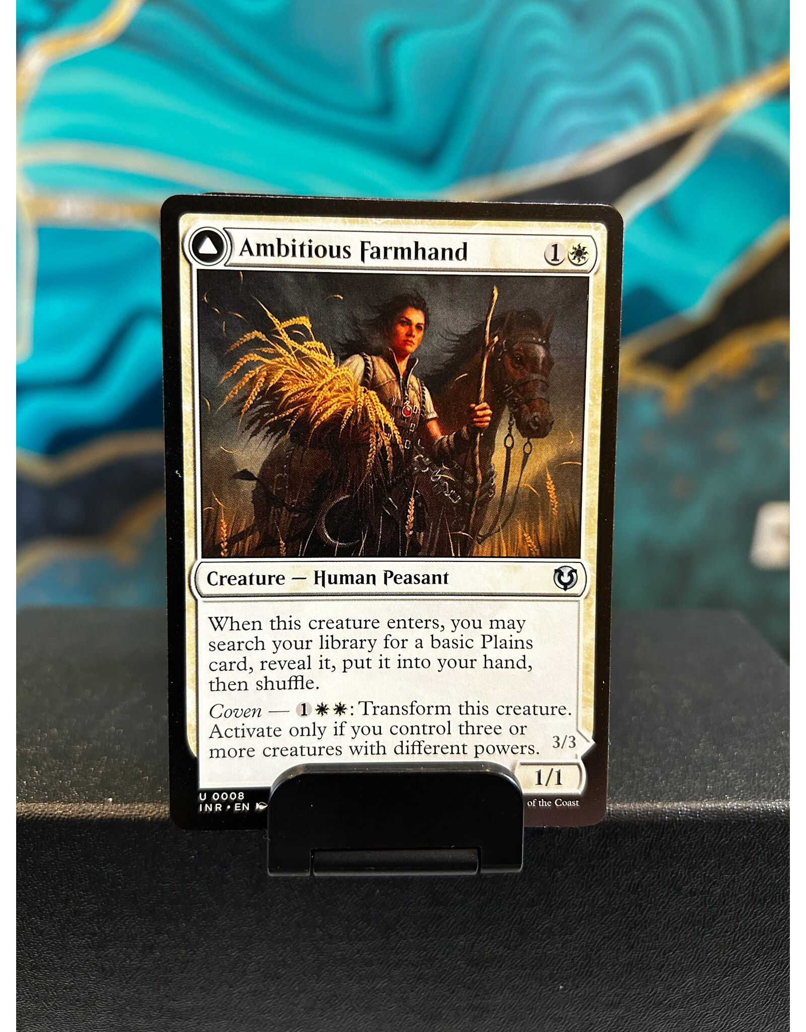 Ambitious Farmhand // Seasoned Cathar  (INR)