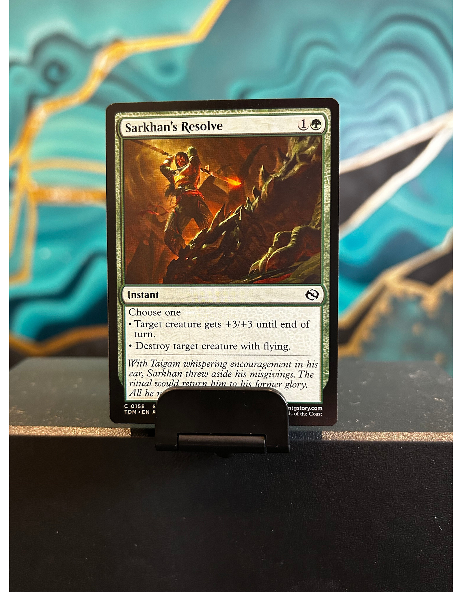 Sarkhan's Resolve  (TDM)
