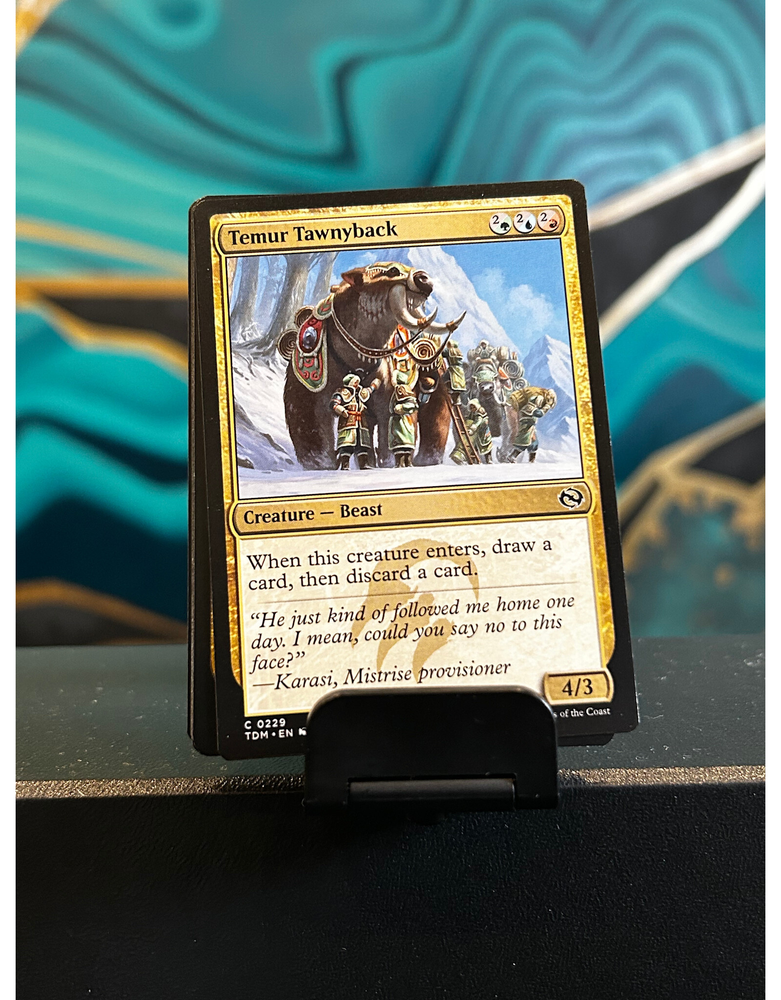 Temur Tawnyback  (TDM)