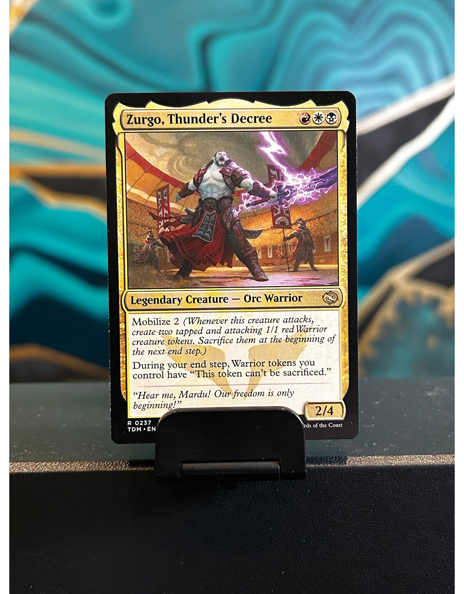 Zurgo, Thunder's Decree  (TDM)