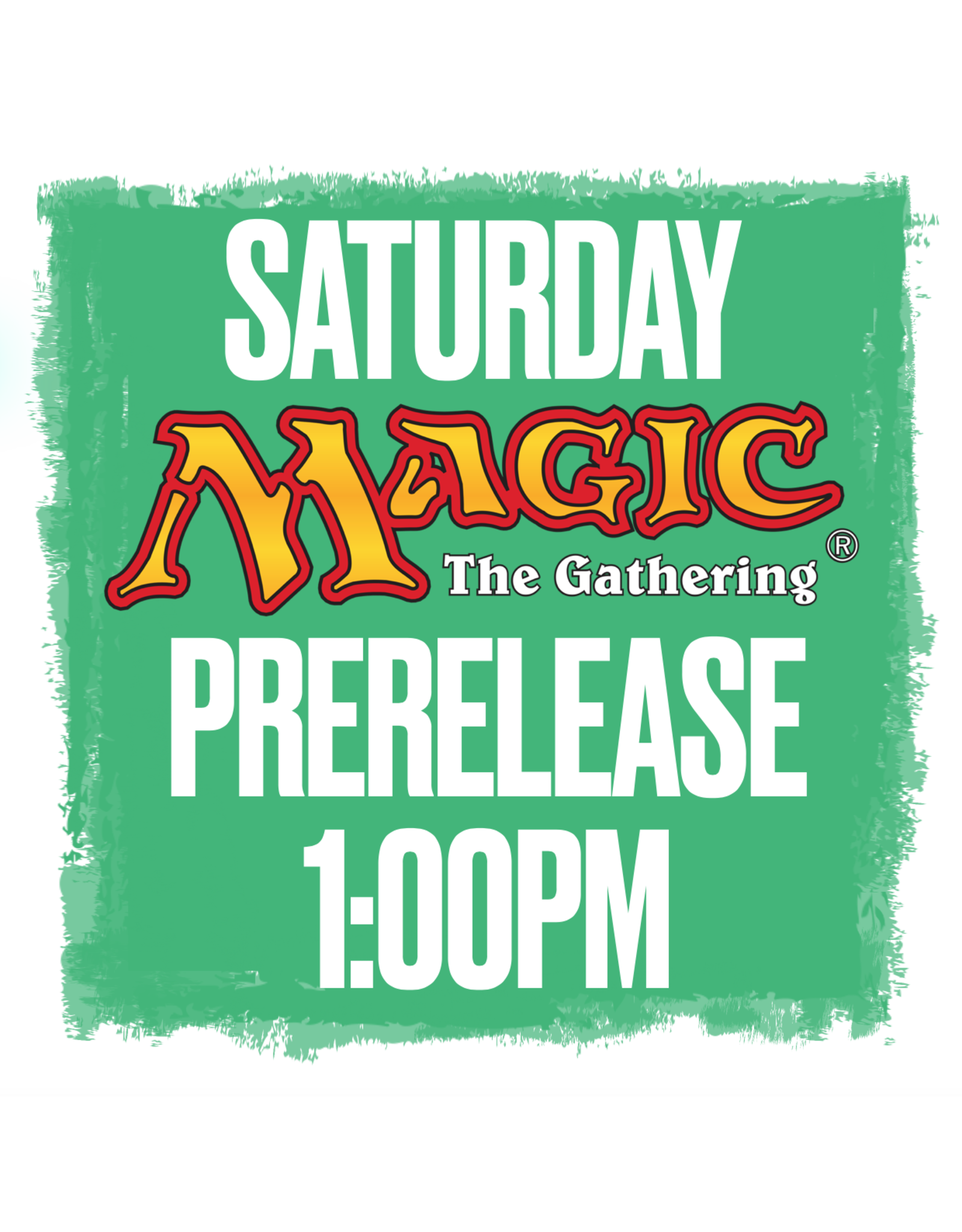 Events Saturday @ 1:00pm  - Magic the Gathering Prerelease!  Edge of Eternities (July 26th)