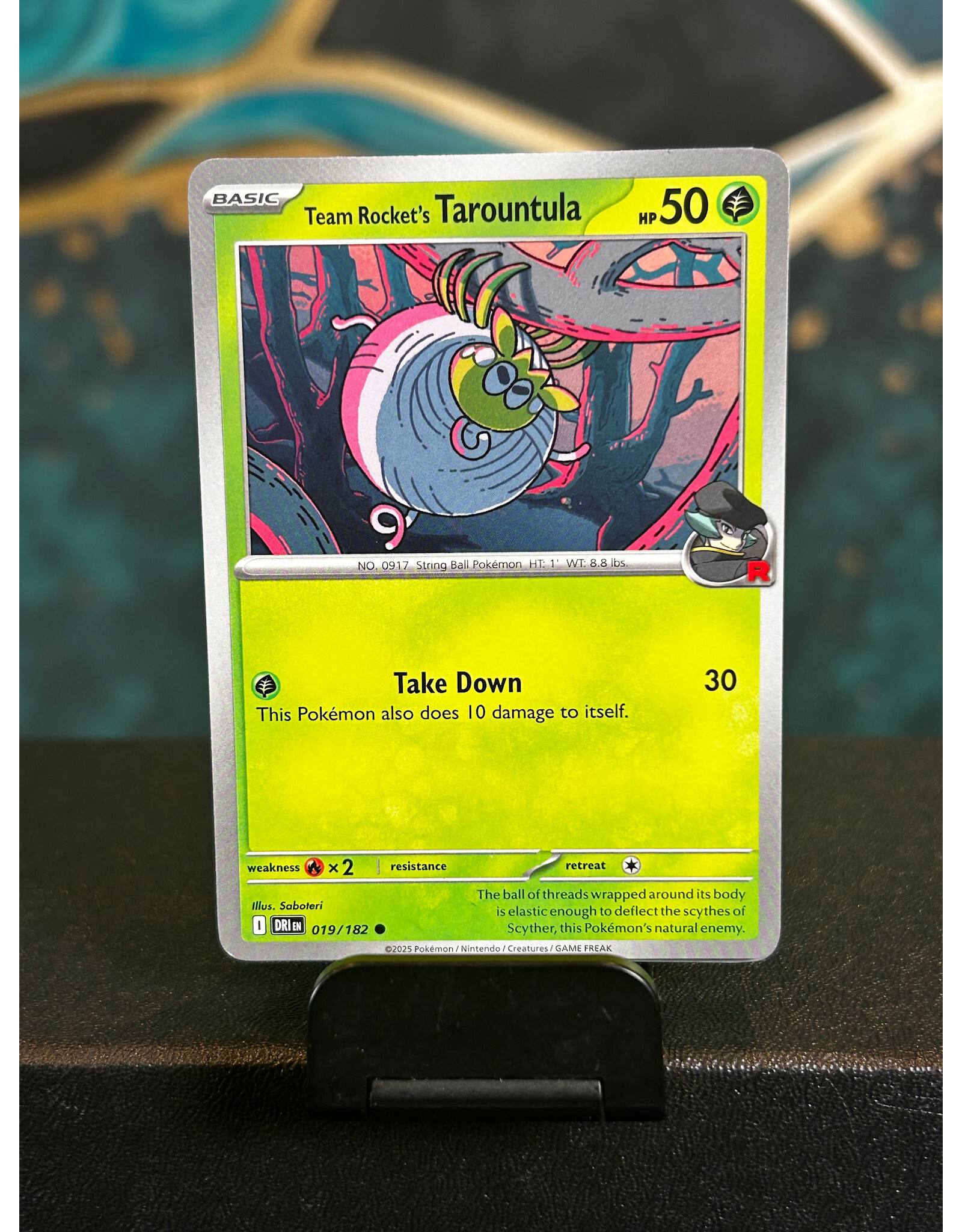Team Rocket's Tarountula  019/182