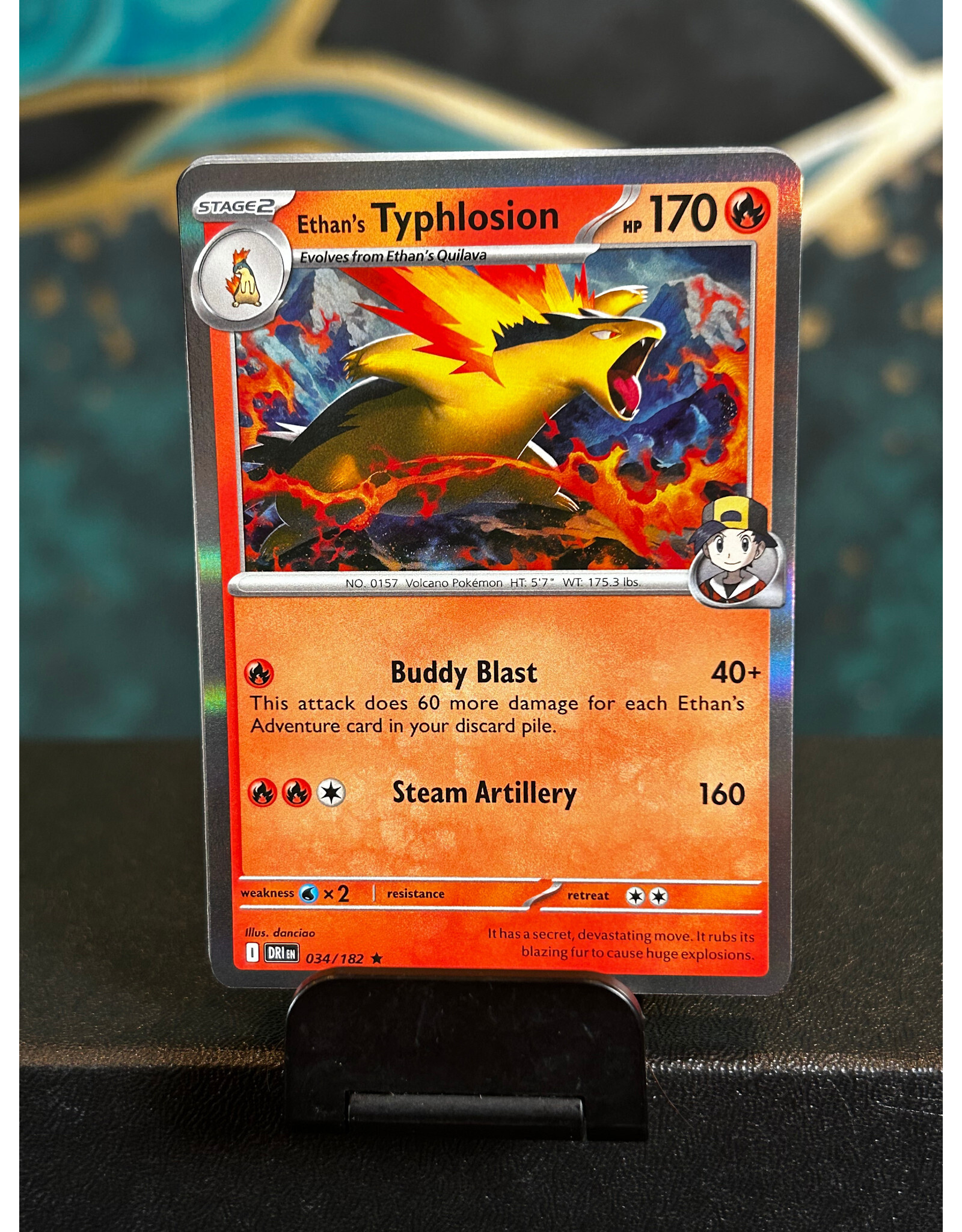 Ethan's Typhlosion  034/182