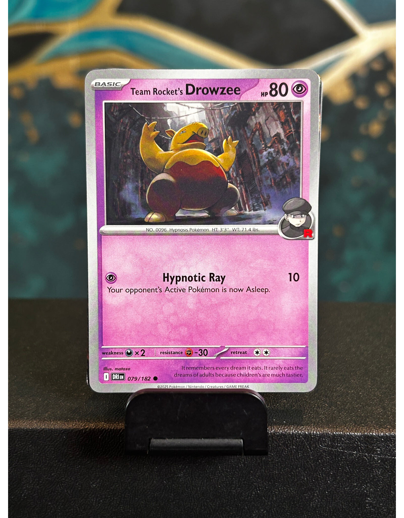 Team Rocket's Drowzee  079/182